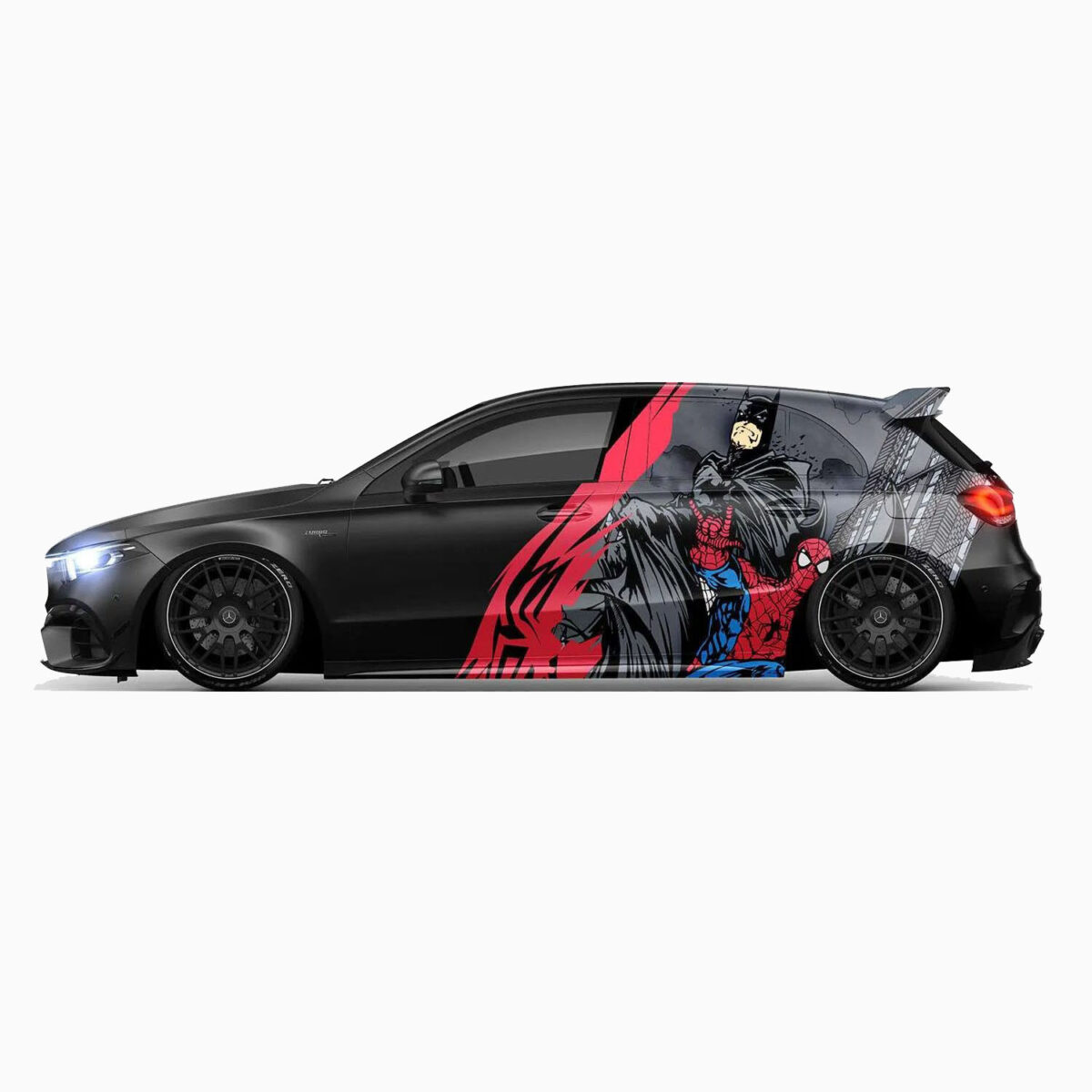 🦇🕸️ Batman & Spider-Man Car Wrap - Image 2