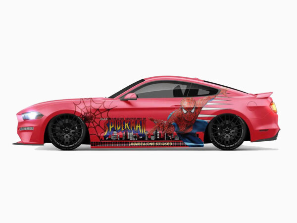🏙️ Amazing Spider-Man Car Wrap - City Adventures