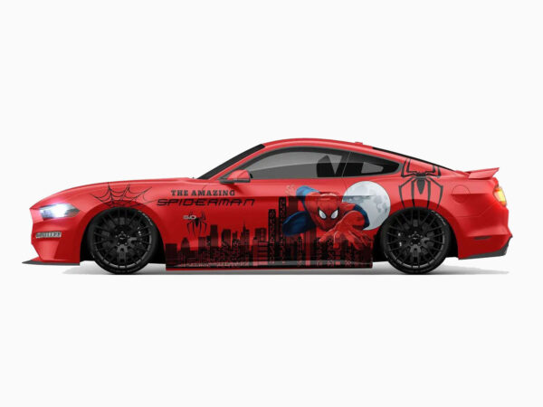 🌕 Spider-Man Night City Wrap - Under the Moon