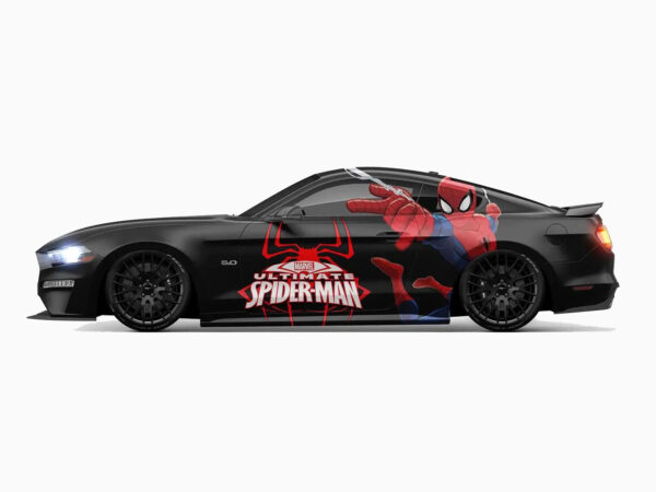 Spider-Man Car Wraps - Web-Slinging Style