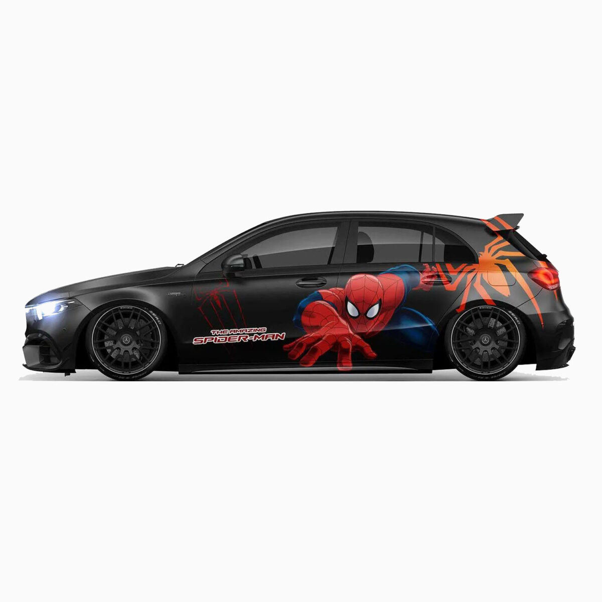 🕷️ Amazing Spider-Man Car Wrap - Ready for Action