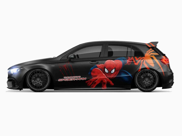 🕷️ Amazing Spider-Man Car Wrap - Ready for Action
