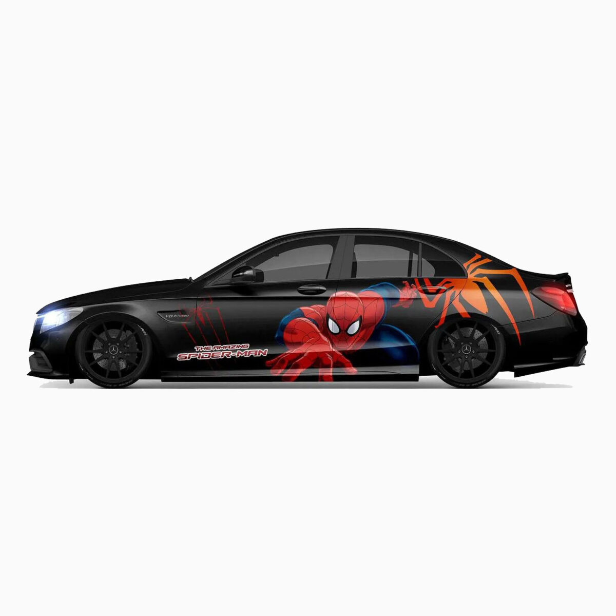 🕷️ Amazing Spider-Man Car Wrap - Ready for Action - Image 3