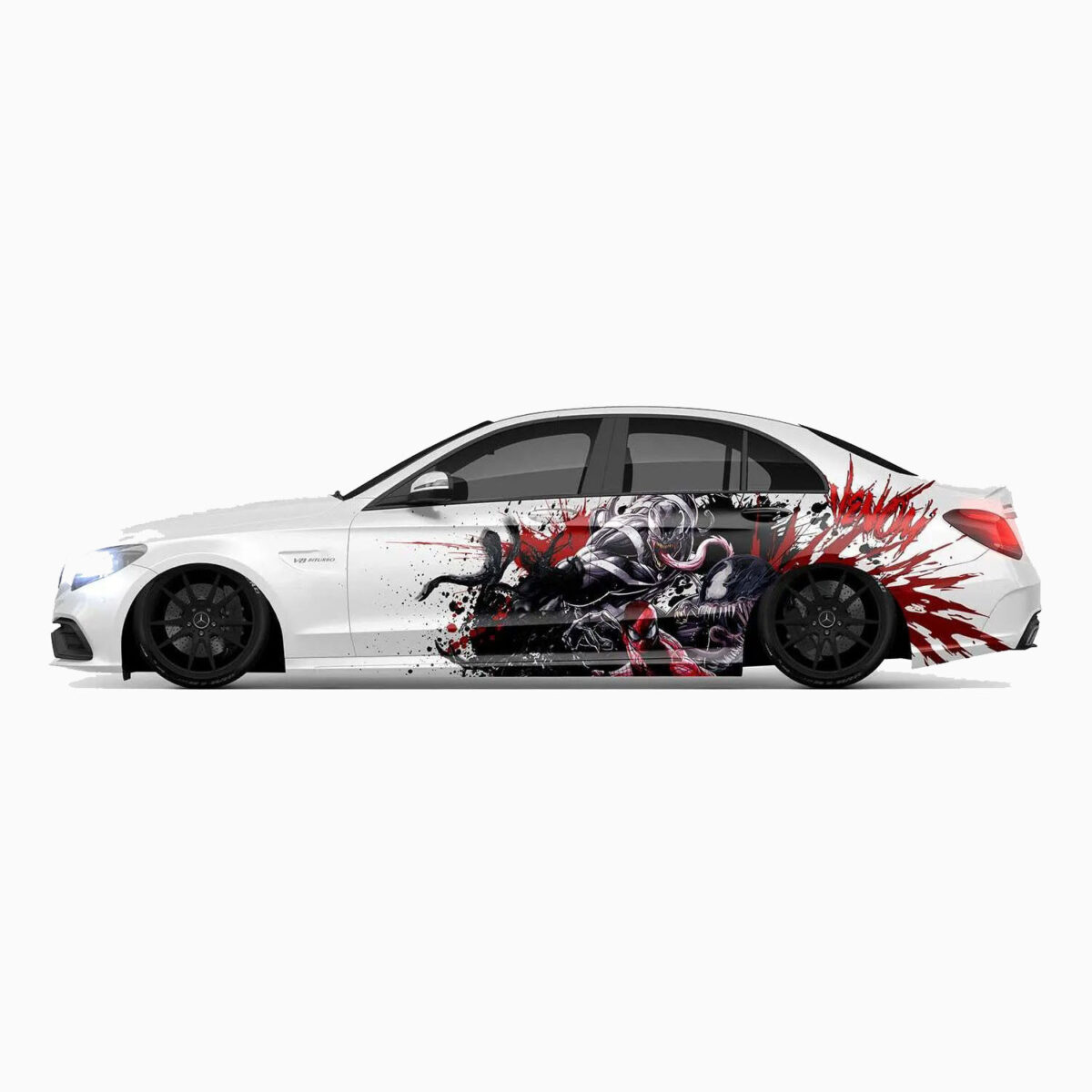 💥 Venom vs. Spider-Man Car Wrap - Clash of Icons - Image 3