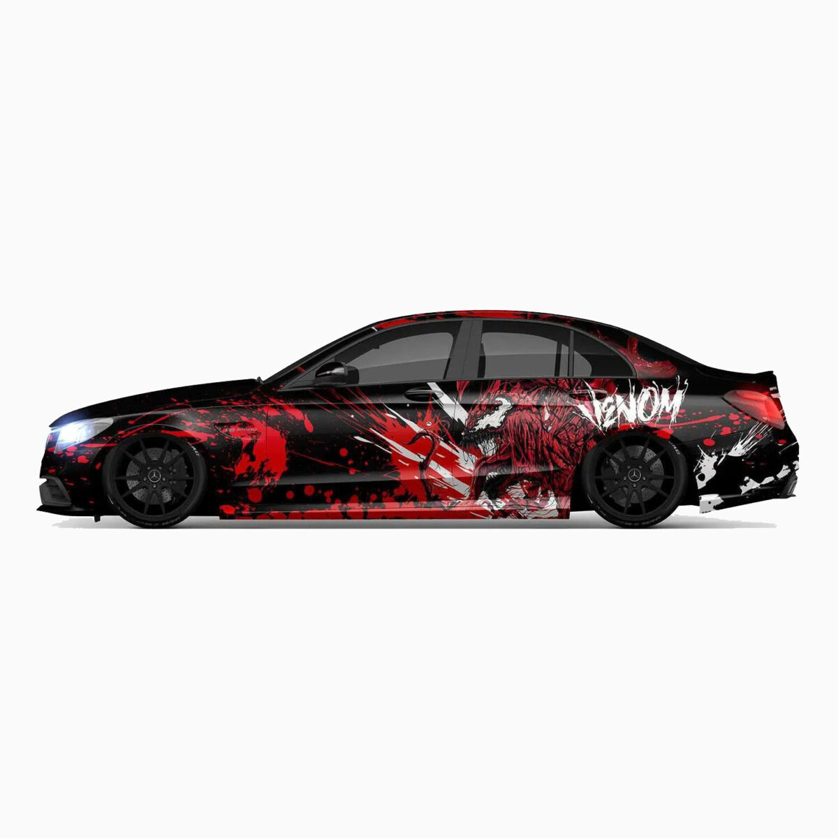 🩸 Red Venom Carnage Car Wrap - Image 2