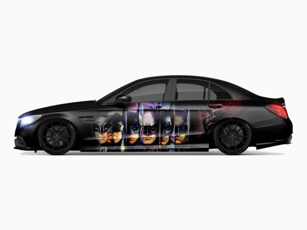 🦇 Batman Evolution Car Wrap - Dark Knights