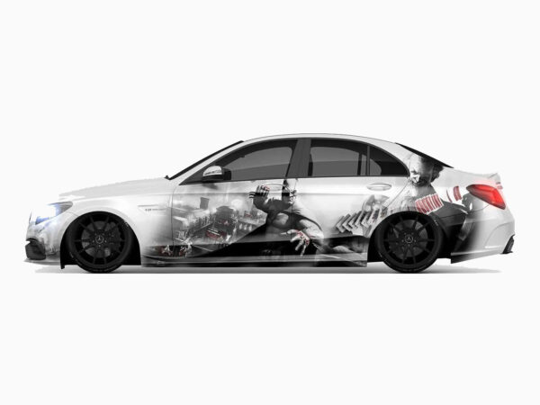 🃏🦇 Batman & Joker Car Wrap - Chaos in Gotham