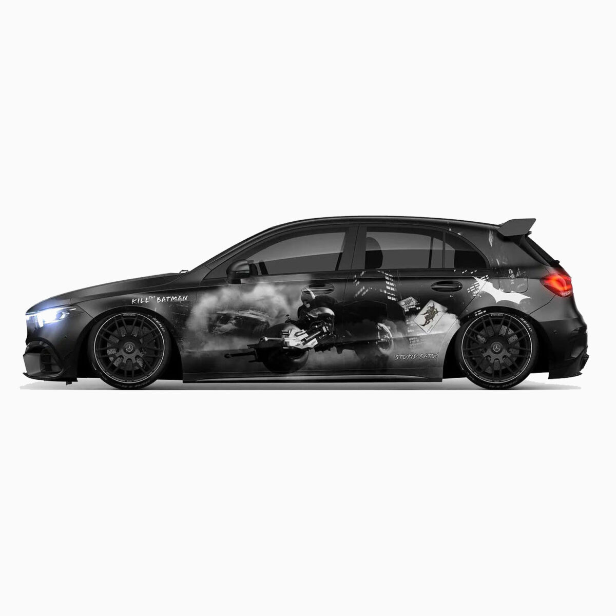 🏍️ Batman Batcycle Car Wrap - Ride the Shadows - Image 3