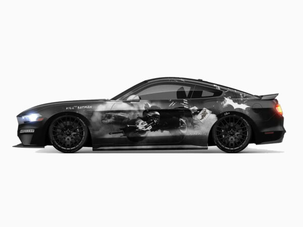 🏍️ Batman Batcycle Car Wrap - Ride the Shadows