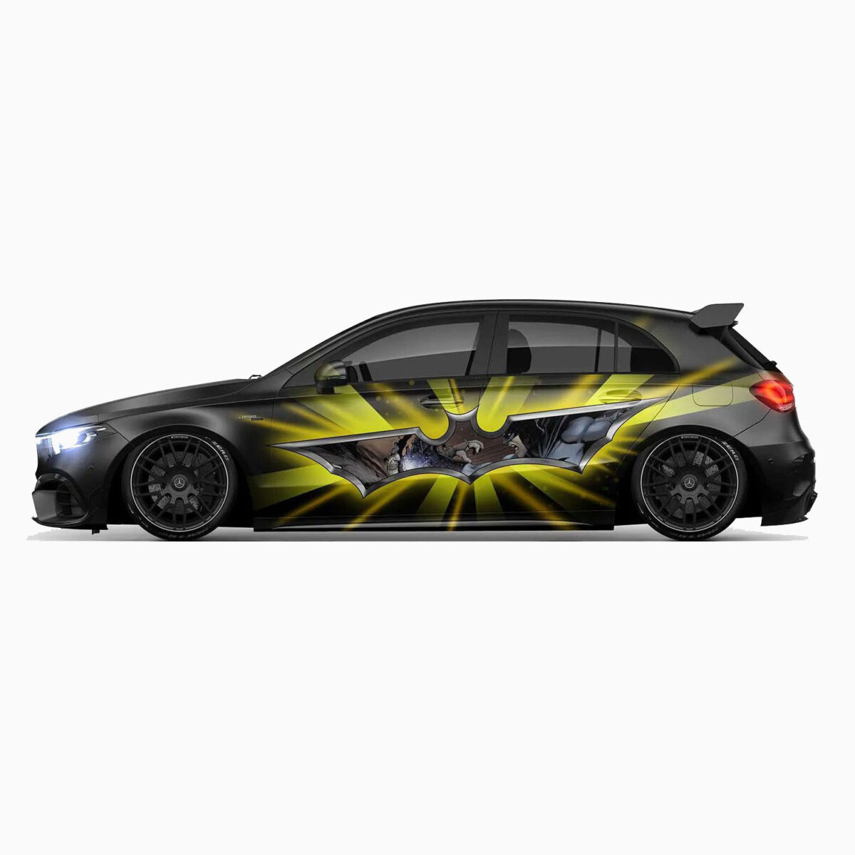 🌟🦇 Glowing Batman Logo Wrap - Beacon of Gotham - Image 3