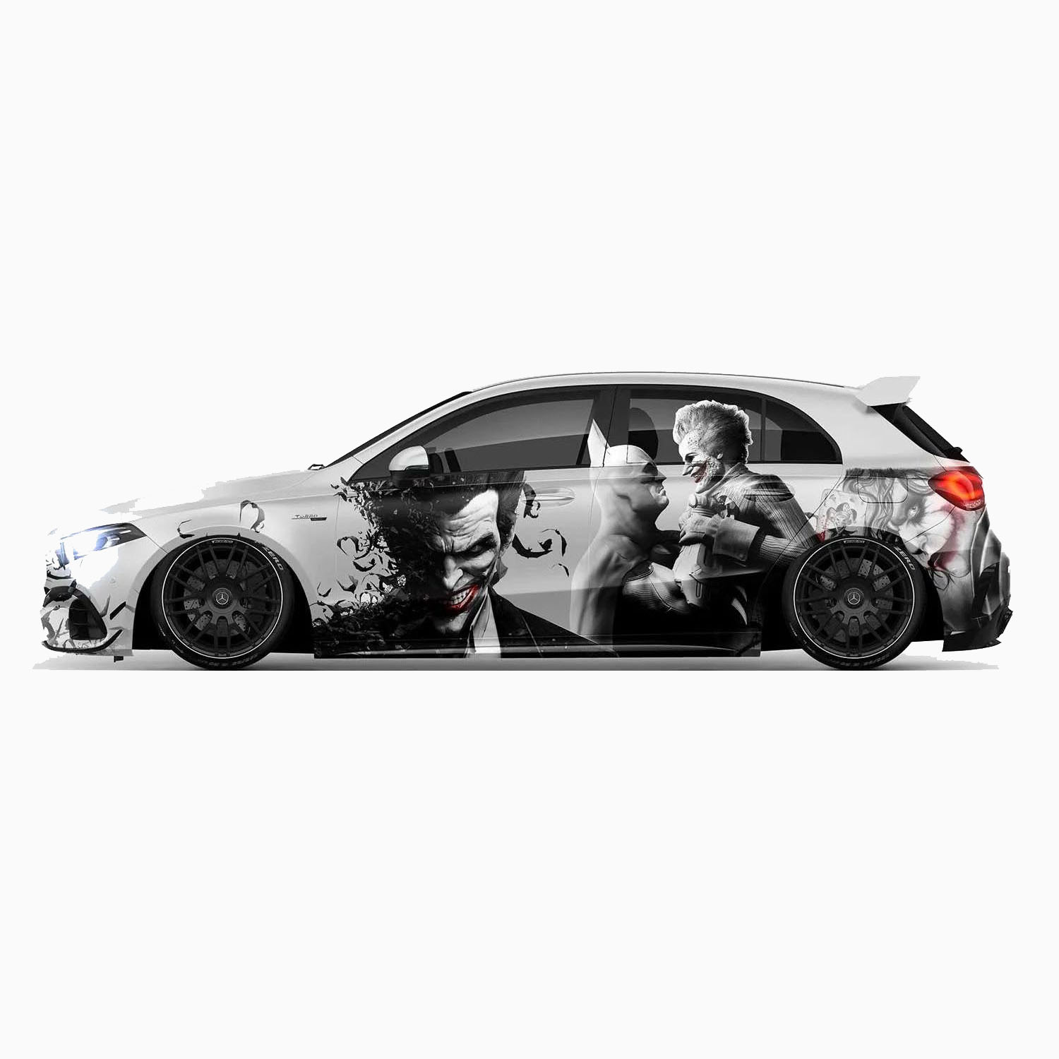 🃏🤡 Joker Madness Car Wrap - Embrace the Chaos - Image 3