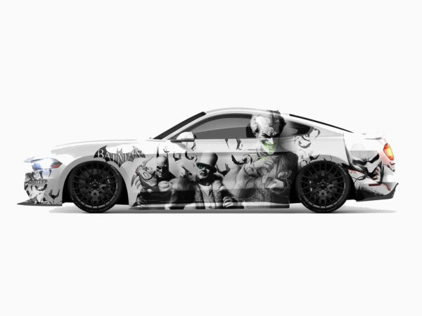 🦹‍♂️🤡 Batman Rogues Gallery Car Wrap