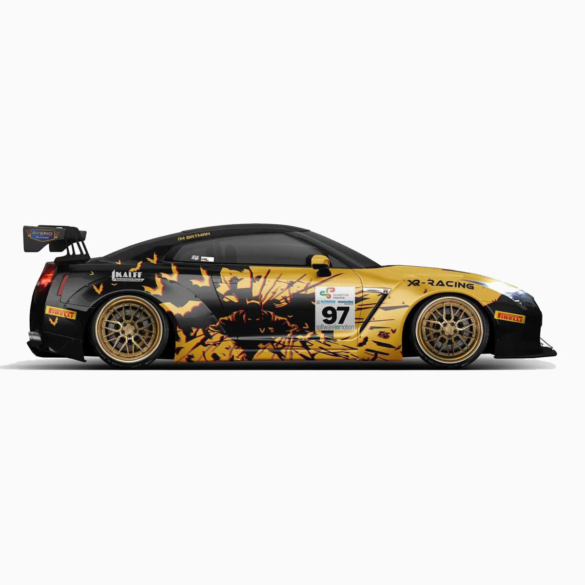🦇🏁 Batman Car Wrap - I'M BATMAN - Image 3