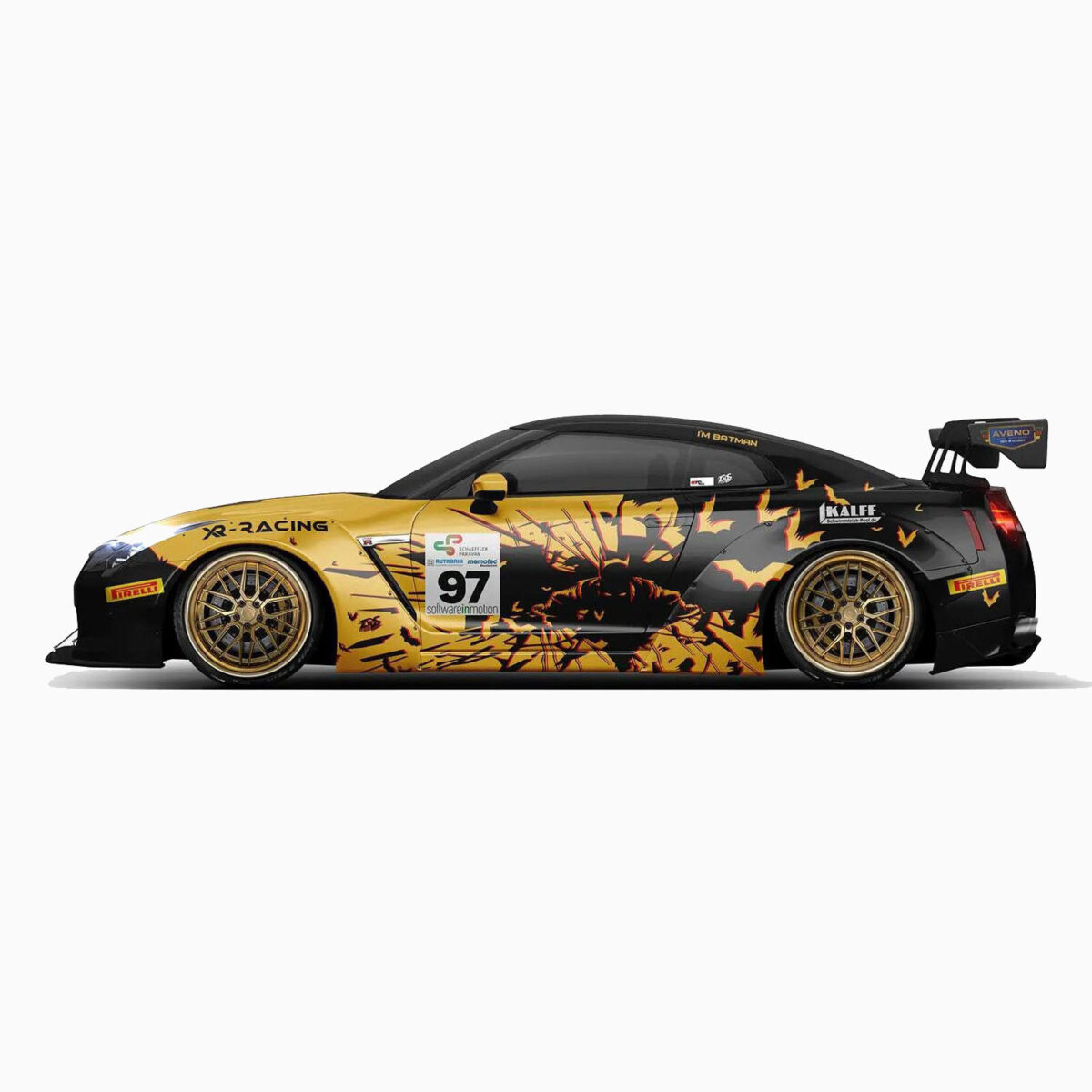 🦇🏁 Batman Car Wrap - I'M BATMAN - Image 2