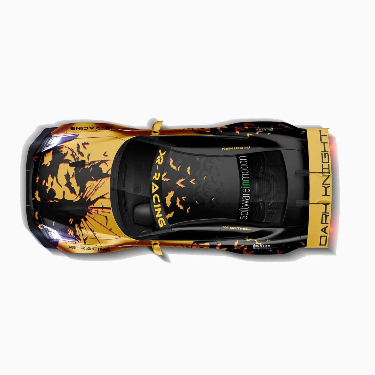 🦇🏁 Batman Car Wrap - I'M BATMAN