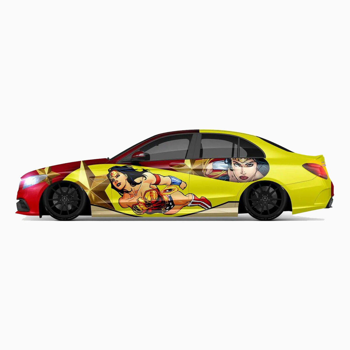 🦸‍♀️ Wonder Woman Car Wrap - Embrace Heroic Power - Image 2