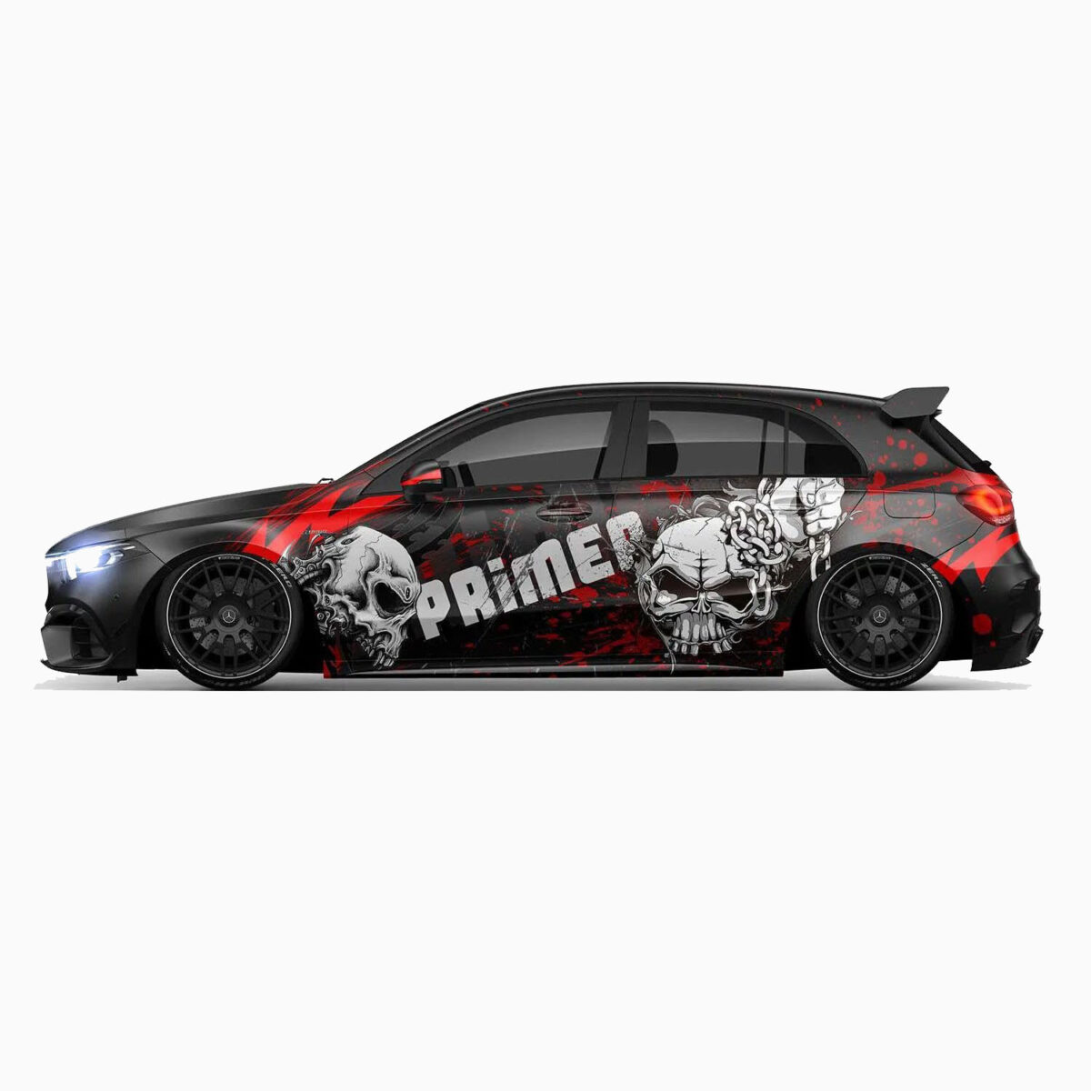 💀✊ Skull Rebellion Car Wrap - Forge Your Path - Image 5