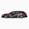 💀✊ Skull Rebellion Car Wrap - Forge Your Path