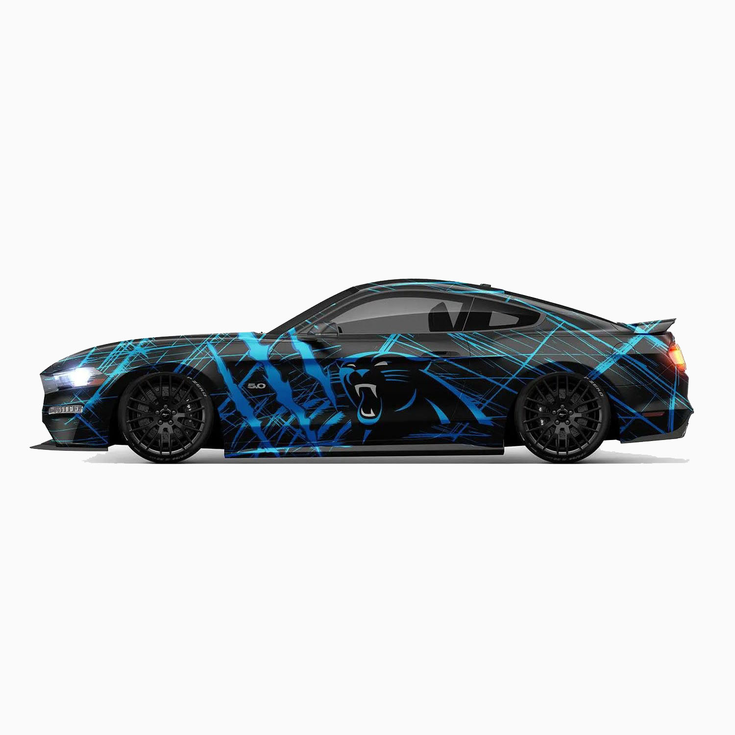 Black Panther Energy Car Wrap - Unleash Ferocity - Image 3