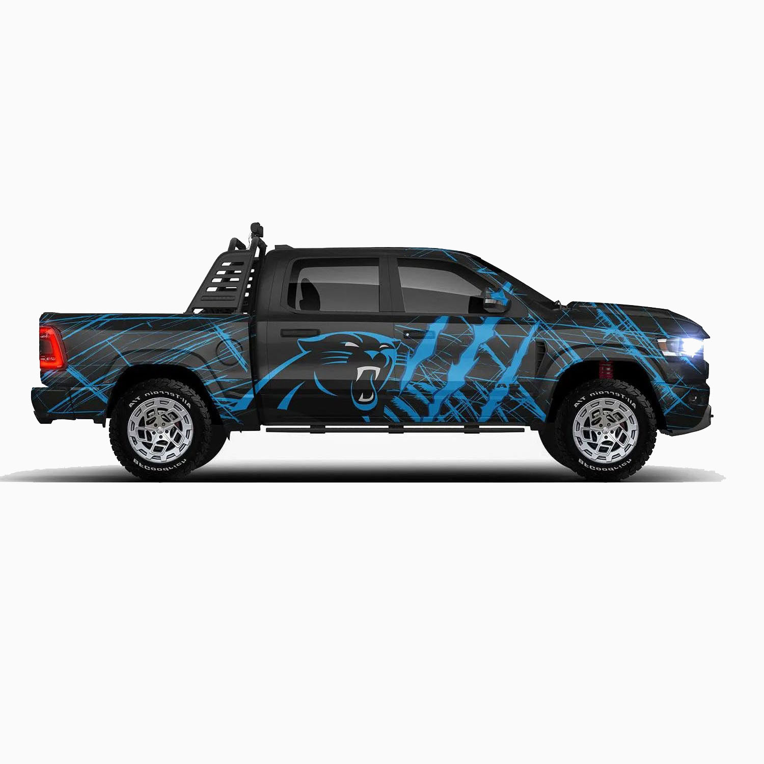 Black Panther Energy Car Wrap - Unleash Ferocity - Image 4