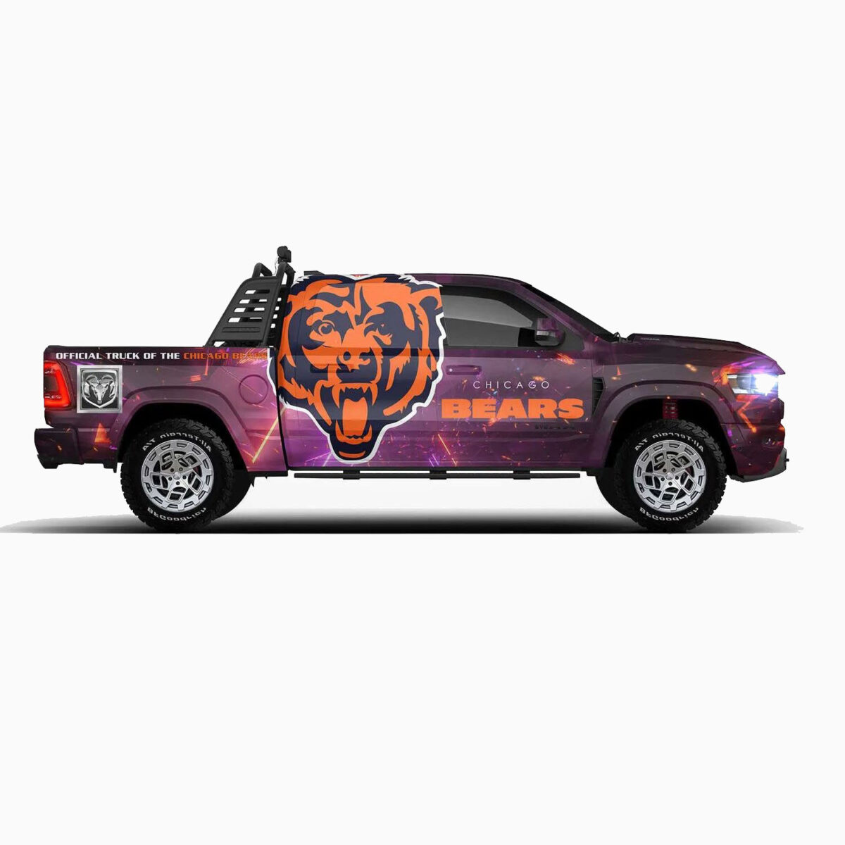 🐻🔥 Chicago Bears Car Wrap - Da Bears Reign - Image 4