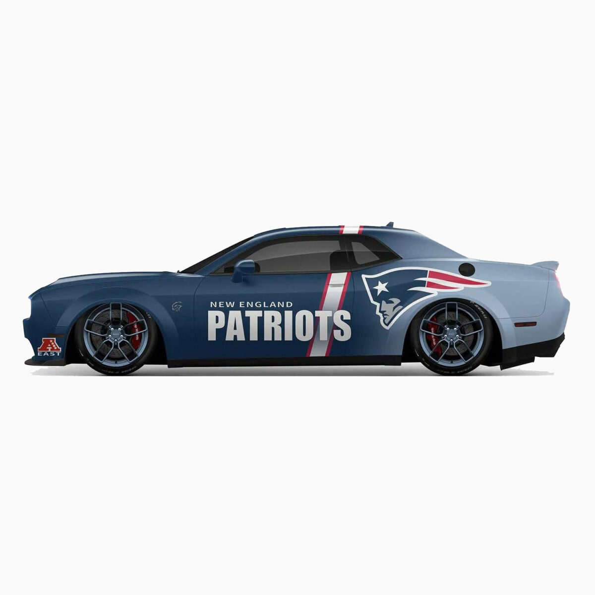 🏈🌟 New England Patriots Car Wrap - Go Pats