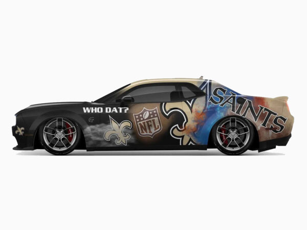 🏈⚜️ New Orleans Saints "Who Dat?" Car Wrap