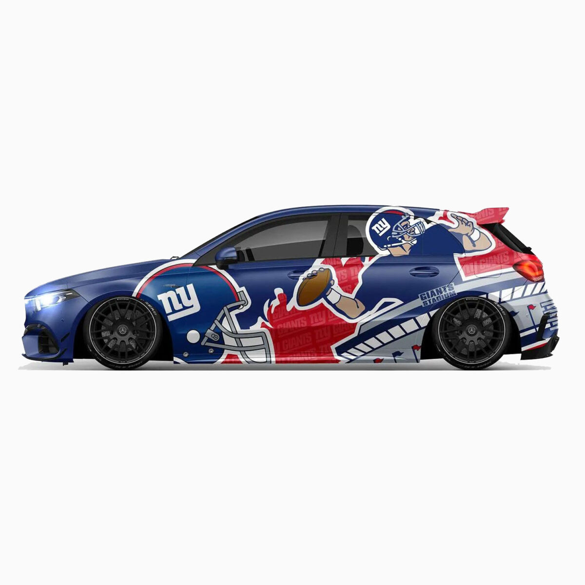 🏈🗽 New York Giants Car Wrap - Big Blue Pride