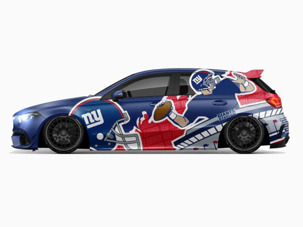 🏈🗽 New York Giants Car Wrap - Big Blue Pride