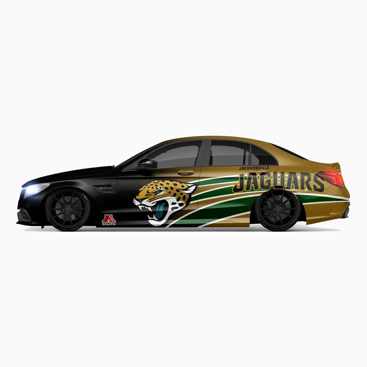 Jacksonville Jaguars Car Wrap - Roar on the Road - Image 3