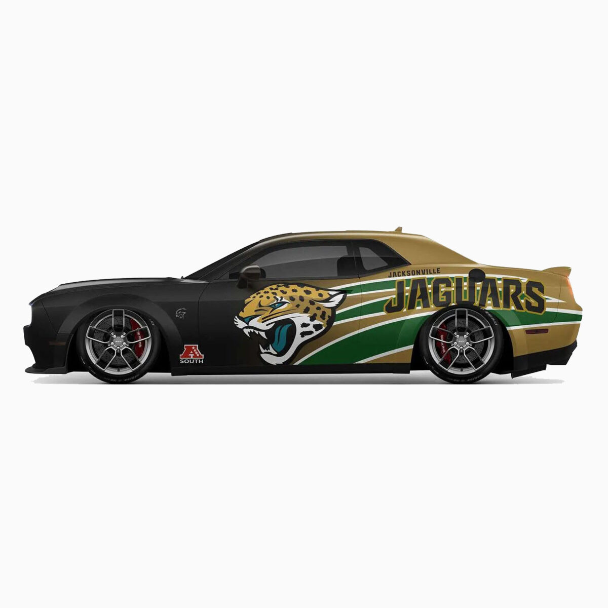 Jacksonville Jaguars Car Wrap - Roar on the Road