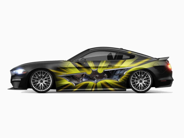 Batman Silhouette Car Wrap
