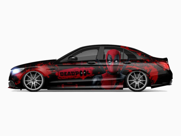 💥 Deadpool Car Wrap - Maximum Effort Decals