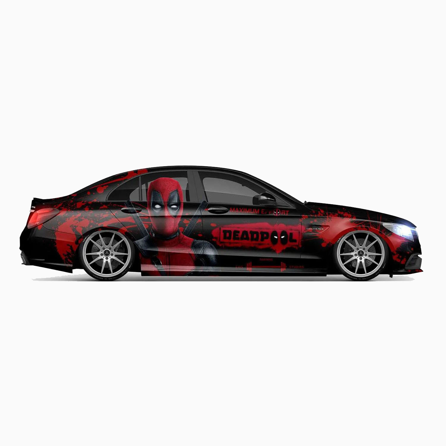 💥 Deadpool Car Wrap - Maximum Effort Decals - Image 2