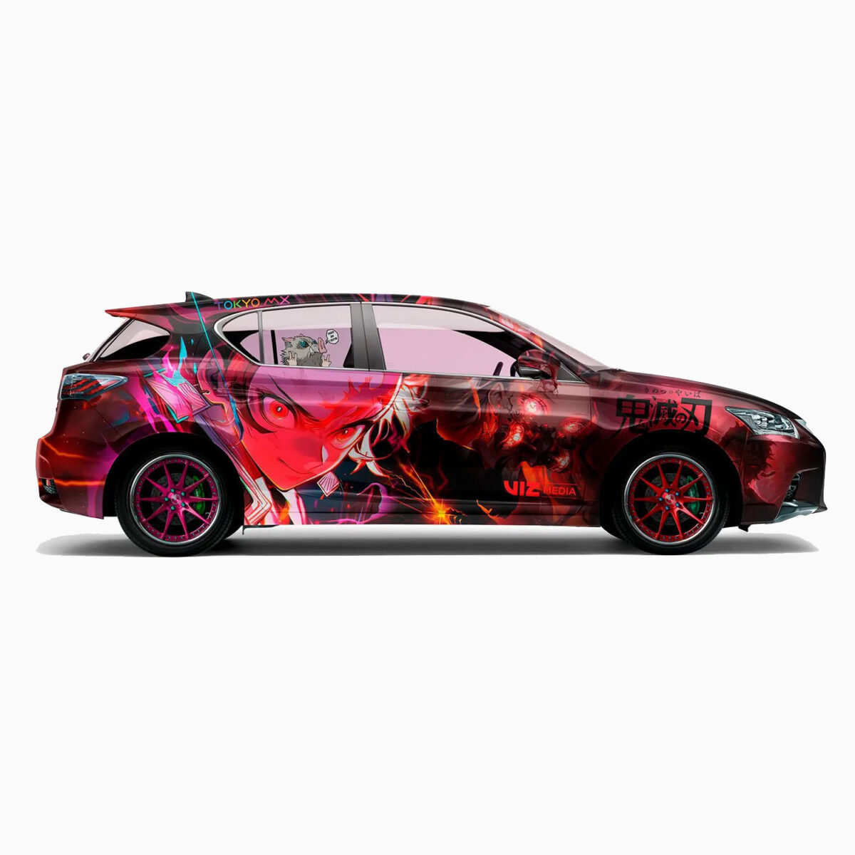 🎲 Kakegurui Car Wrap - Yumeko Jabami Itasha Decals - Image 2