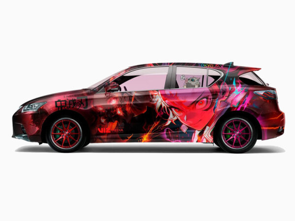 🎲 Kakegurui Car Wrap - Yumeko Jabami Itasha Decals