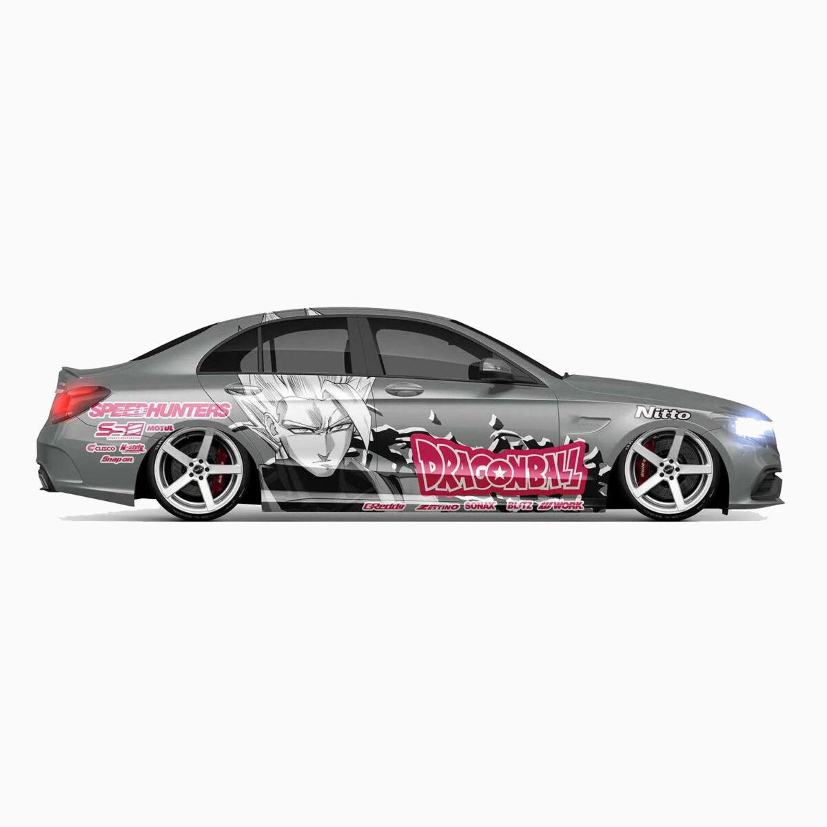 💥🔥 Gohan Super Saiyan Car Wrap - Image 2