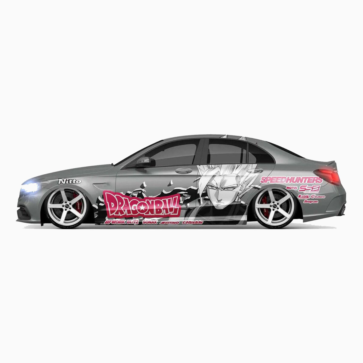 💥🔥 Gohan Super Saiyan Car Wrap