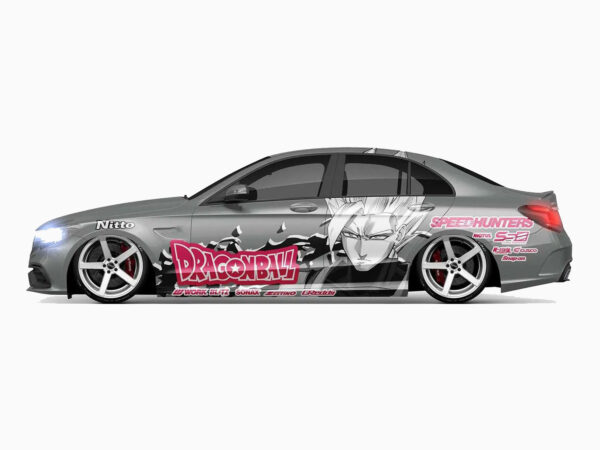 💥🔥 Gohan Super Saiyan Car Wrap