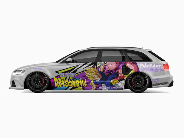 💥💜 Dragon Ball Z Epic Battle Car Wrap