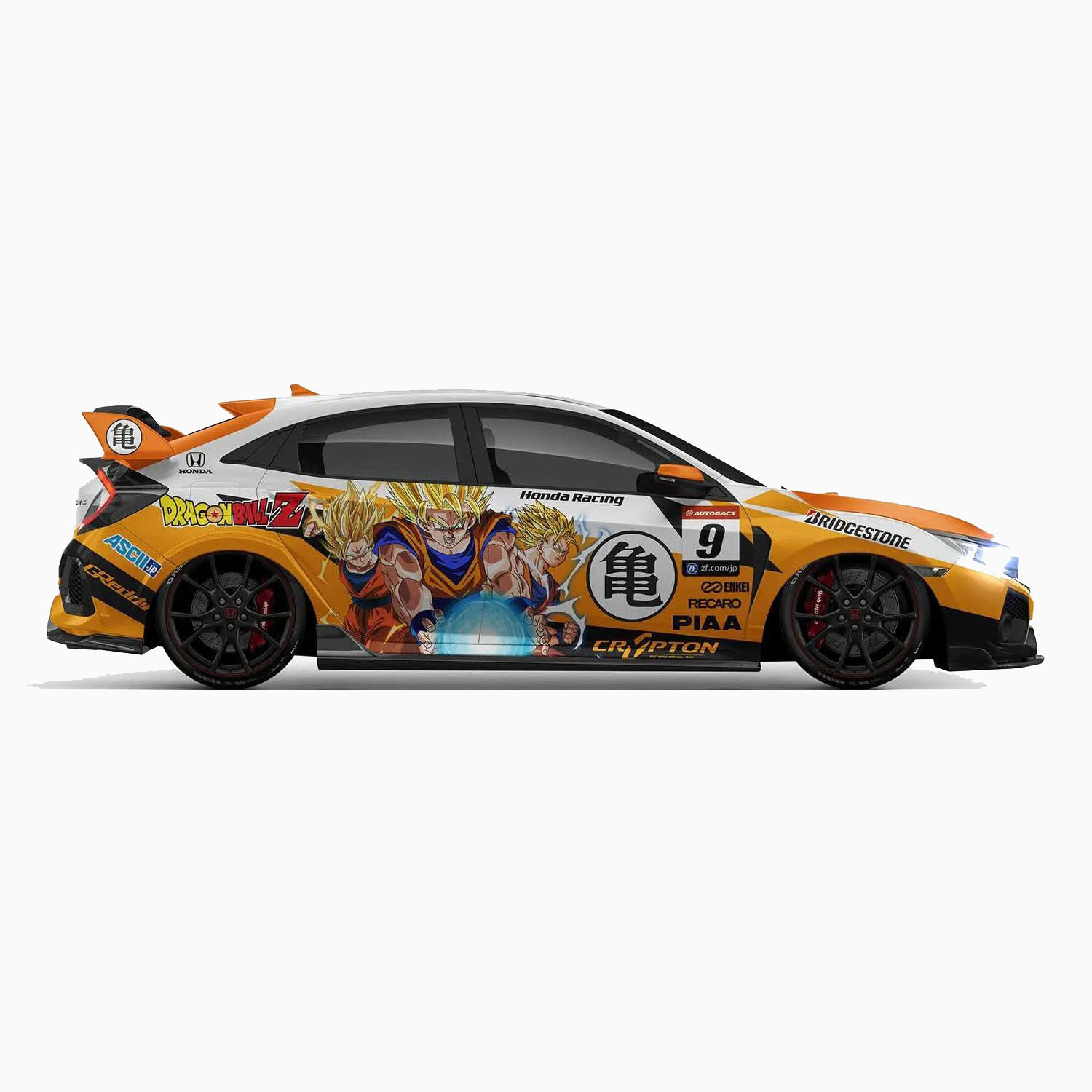 ⚡️🐉 DBZ Kamehameha Car Wrap - Image 2