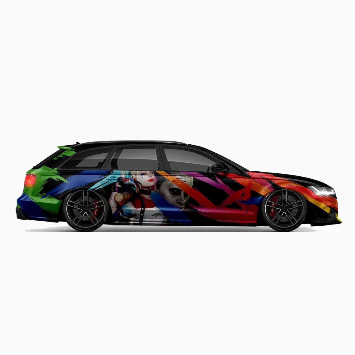 🃏❤️ Harley Quinn & Joker Car Wrap - Image 2