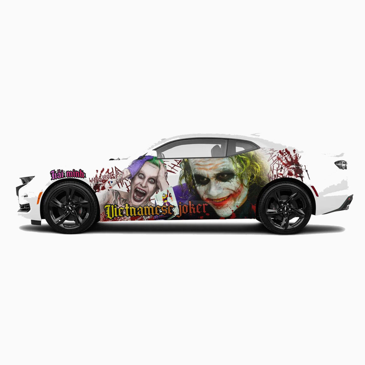 🤡🇻🇳 "Vietnamese Joker" Multi-Joker Car Wrap