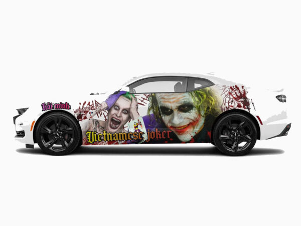 🤡🇻🇳 "Vietnamese Joker" Multi-Joker Car Wrap