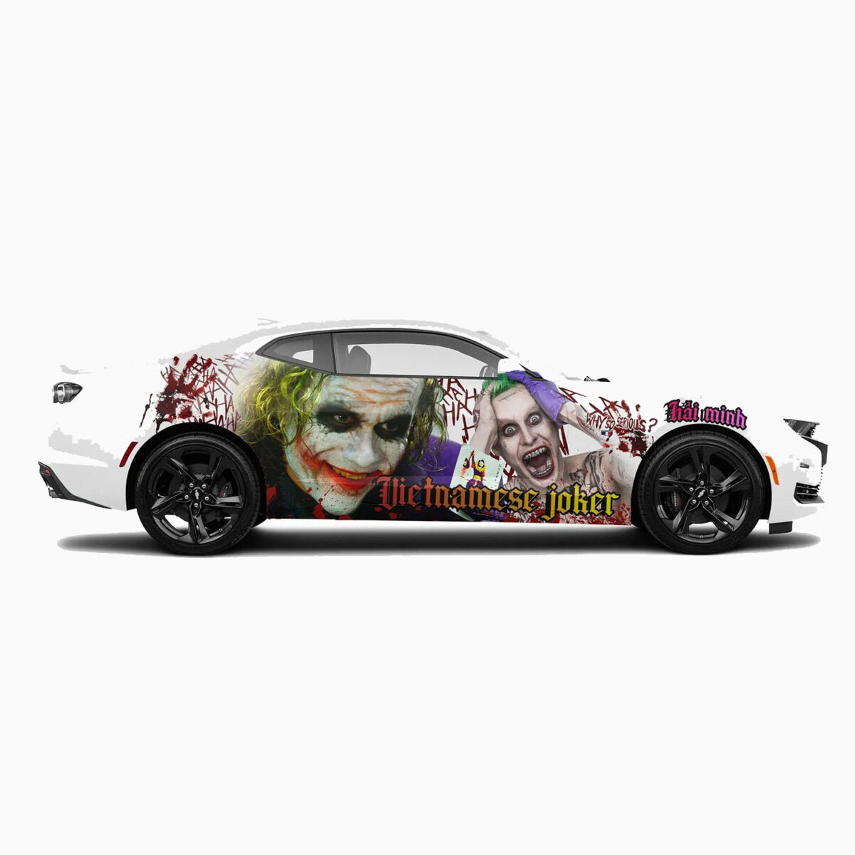 🤡🇻🇳 "Vietnamese Joker" Multi-Joker Car Wrap - Image 2