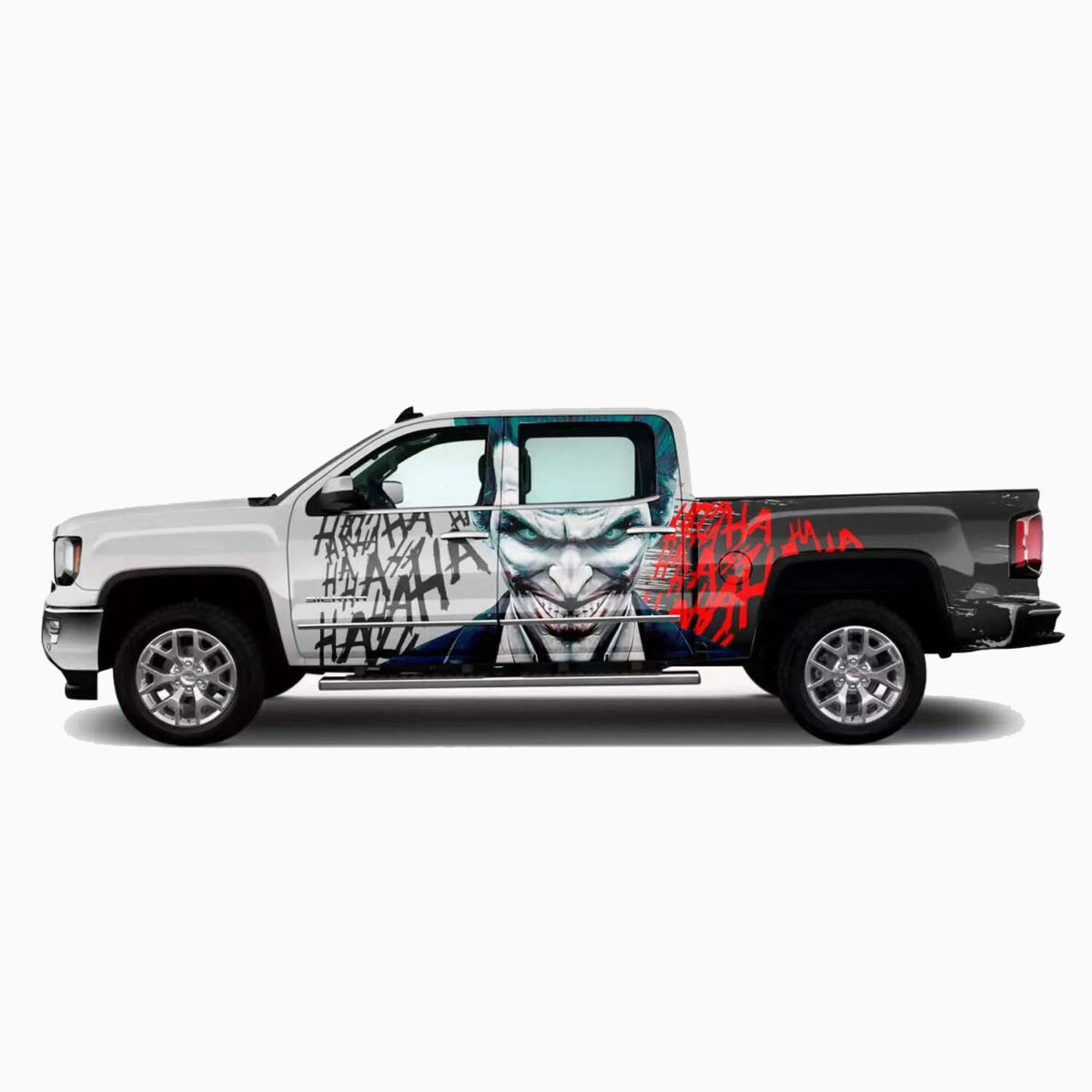 🃏 Asylum Chaos: Joker "HA HA HA" Car Wrap - Image 3