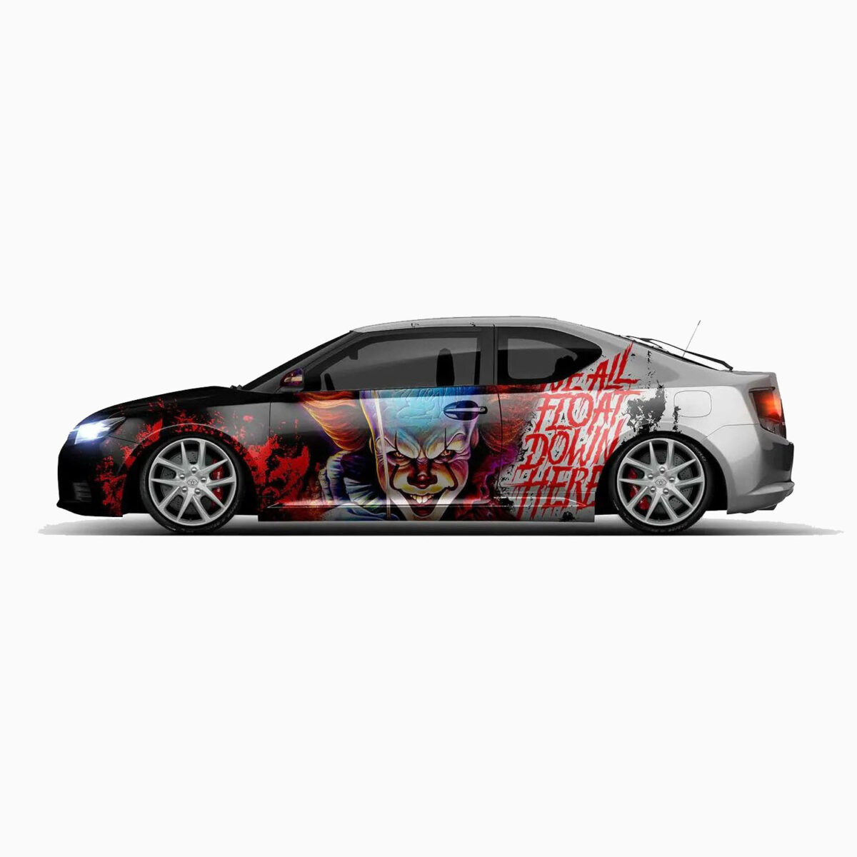 🎈🩸 Pennywise Floating Car Wrap