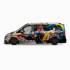 🦸‍♀️🌟 Superman & Wonder Woman Car Wrap