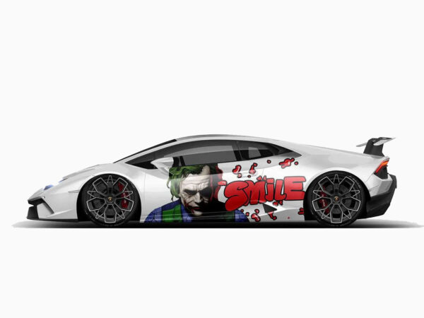 🤡😁 Joker 2019 Car Wrap - Put On A Happy Face